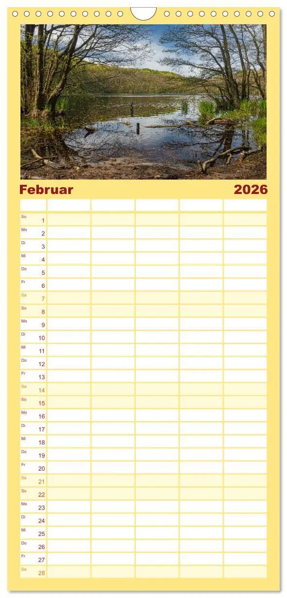 Bild: 9783516604023 | Familienplaner 2026 - Rügenliebe mit 5 Spalten (Wandkalender, 21 x...