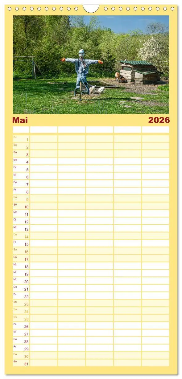 Bild: 9783516604023 | Familienplaner 2026 - Rügenliebe mit 5 Spalten (Wandkalender, 21 x...