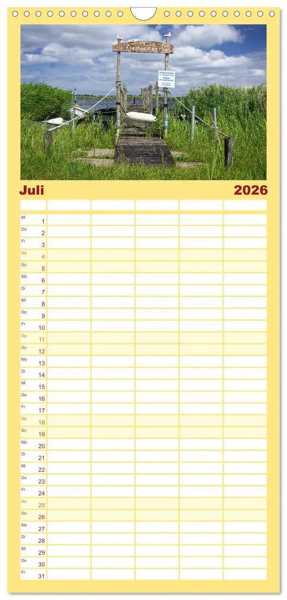 Bild: 9783516604023 | Familienplaner 2026 - Rügenliebe mit 5 Spalten (Wandkalender, 21 x...
