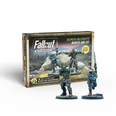 Cover: 5060523344123 | Fallout: Wasteland Warfare - Super Mutants: Marcus and Lily | englisch