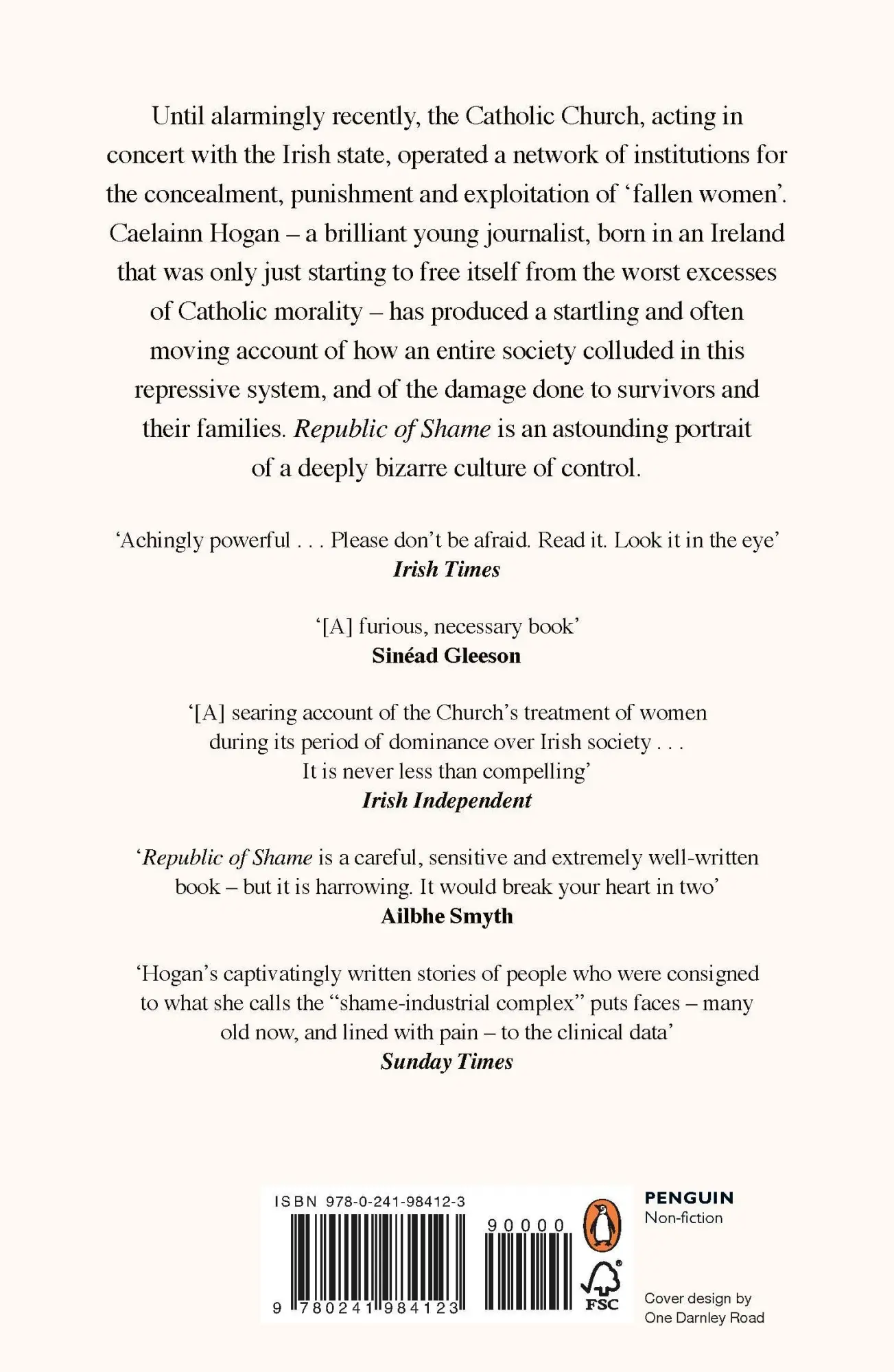 Rückseite: 9780241984123 | Republic of Shame | Caelainn Hogan | Taschenbuch | Englisch | 2020