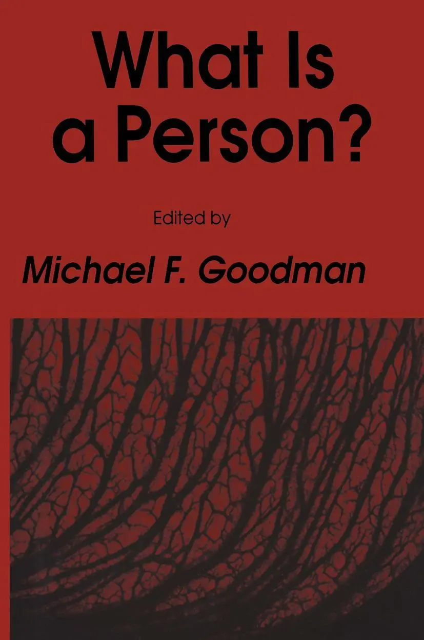 Cover: 9781461284123 | What Is a Person? | Michael F. Goodman | Taschenbuch | x | Englisch