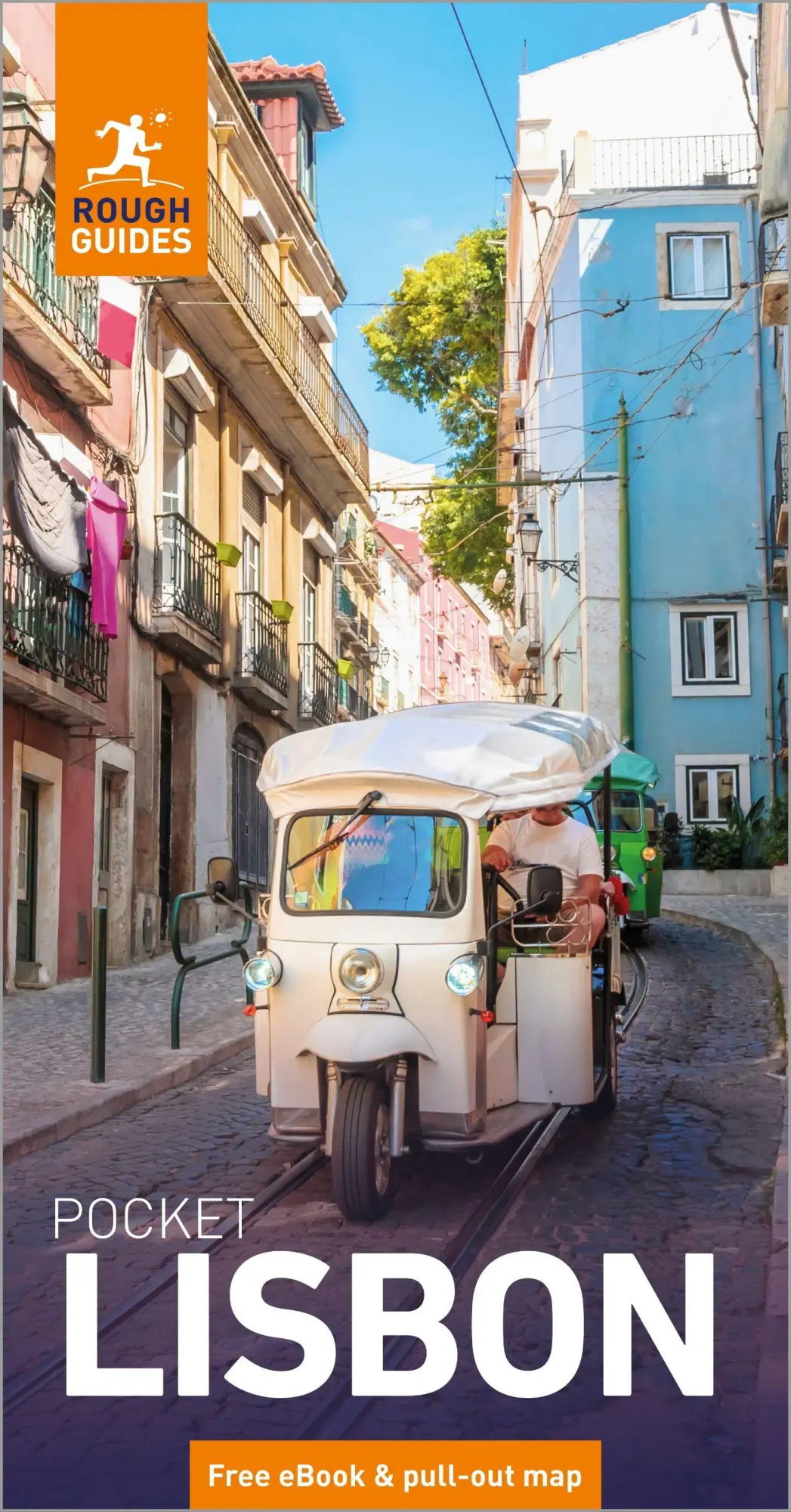 Cover: 9781835294123 | Rough Guides Pocket Lisbon: Travel Guide with eBook | Hancock (u. a.)