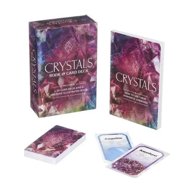 Cover: 9781838574123 | Crystals Book &amp; Card Deck | Emily Anderson | Taschenbuch | Englisch