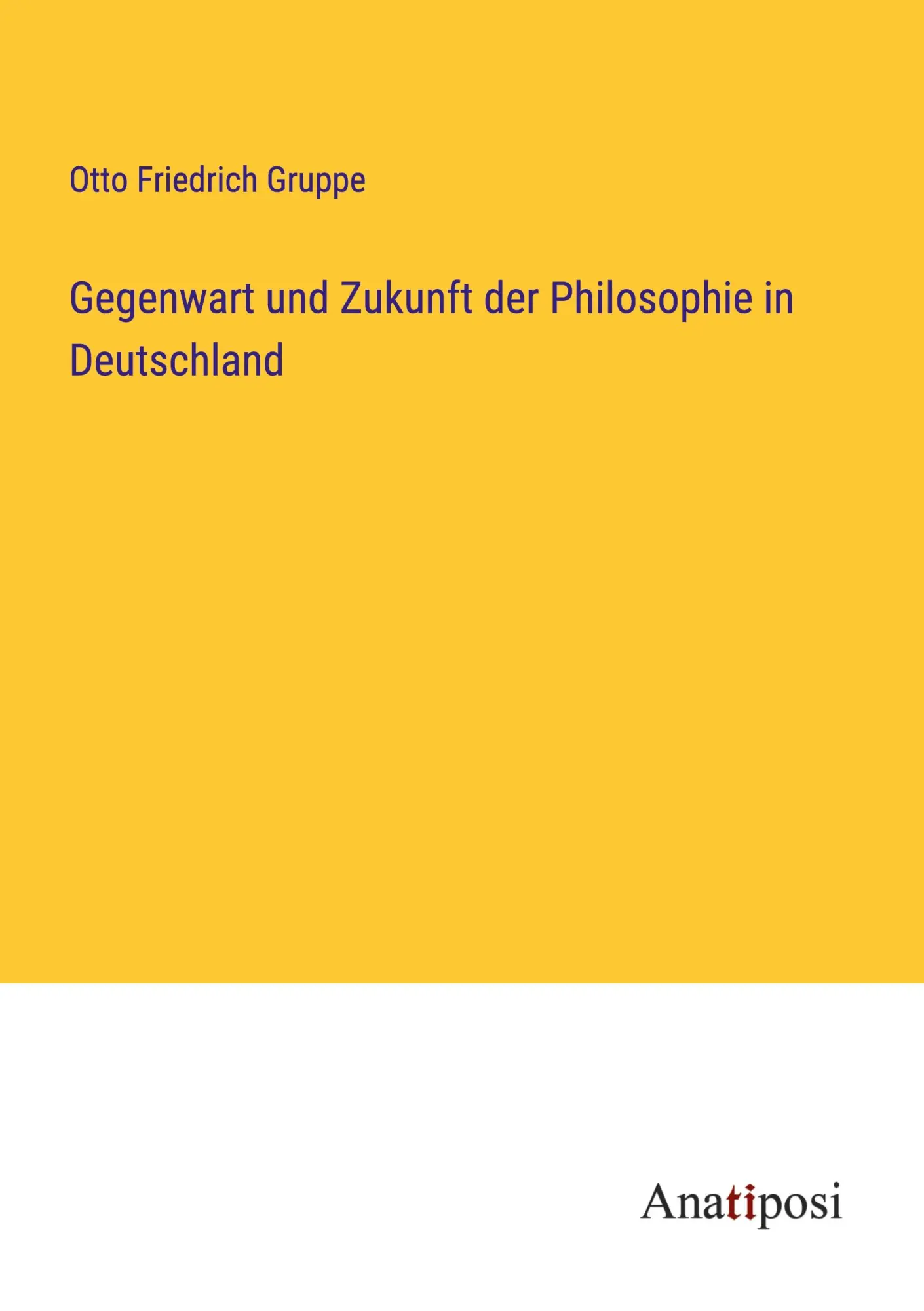 Gegenwart und Zukunft der Philosophie in Deutschland