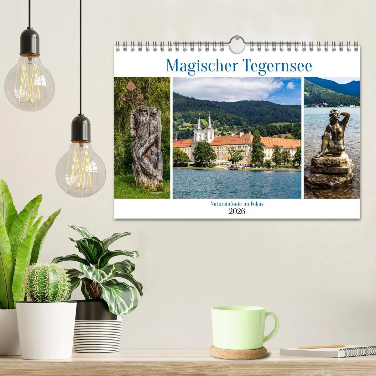 Bild: 9783457364123 | Magischer Tegernsee (Wandkalender 2026 DIN A4 quer), CALVENDO...