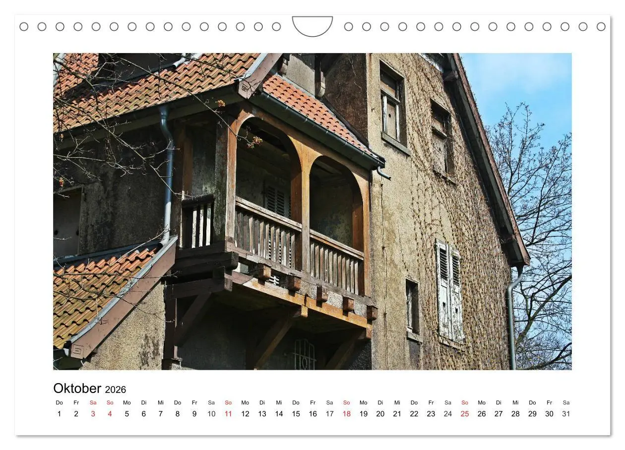 Bild: 9783457814123 | Verlassene Orte Ruhrgebiet (Wandkalender 2026 DIN A4 quer),...