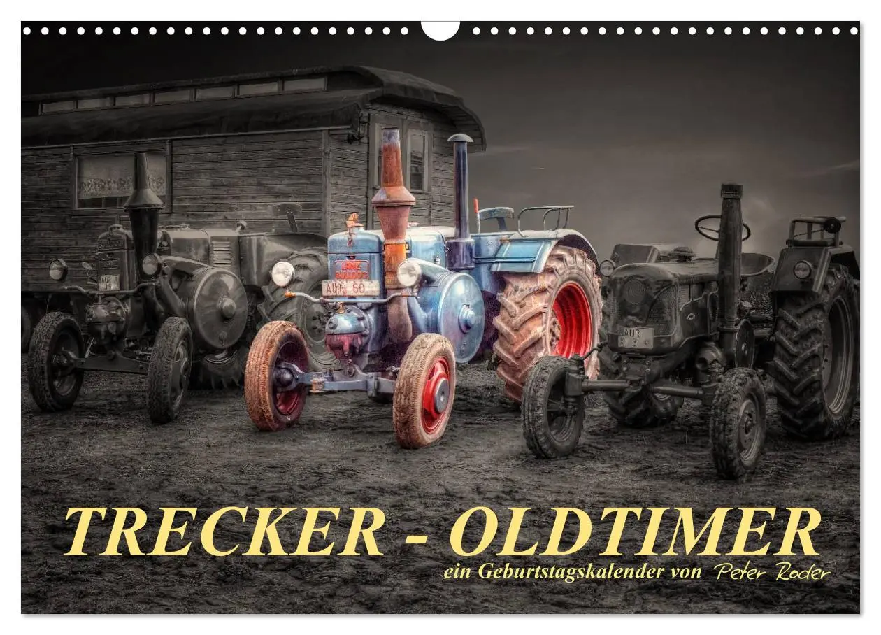 Cover: 9783516144123 | Trecker - Oldtimer / Geburtstagskalender (Wandkalender 2026 DIN A3...