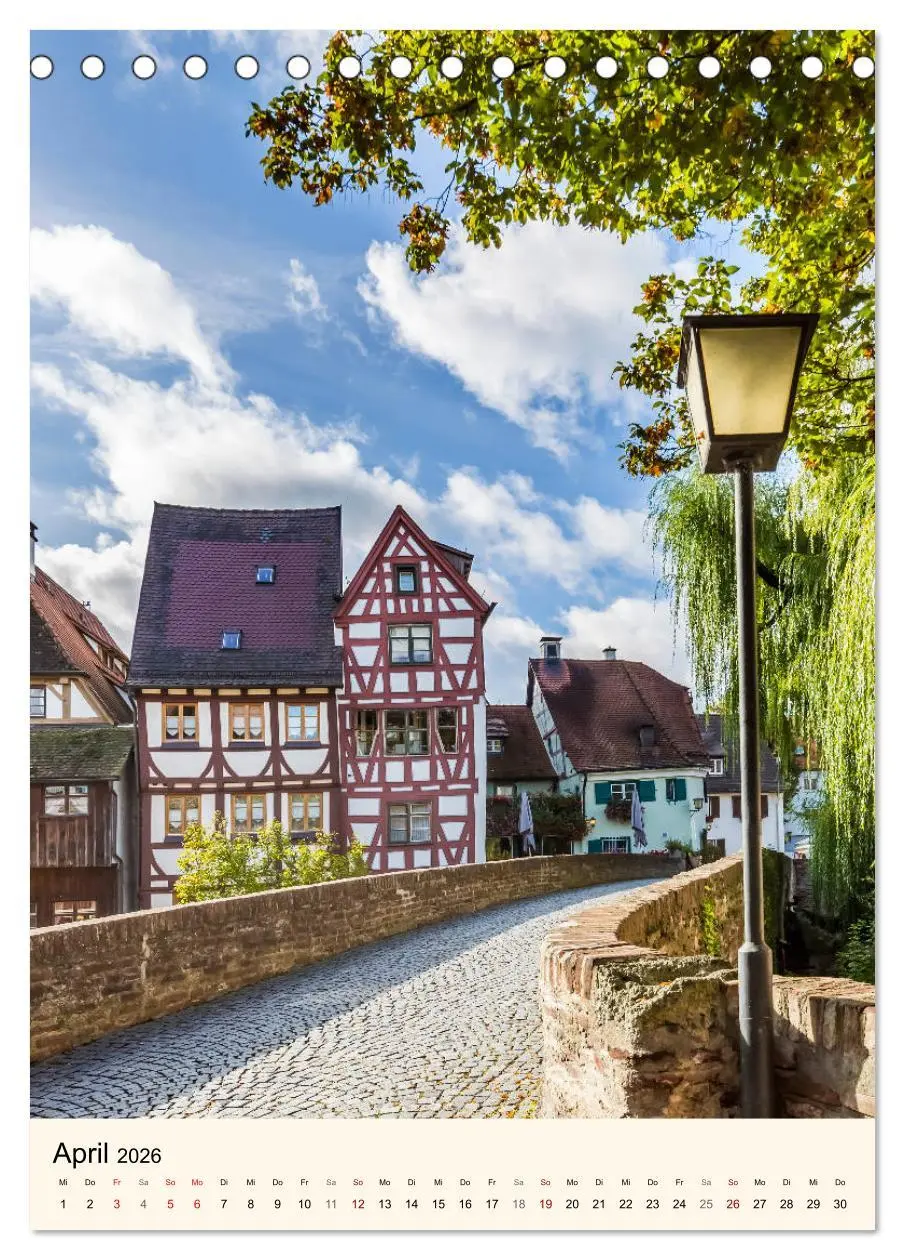 Bild: 9783516384123 | ULM Sehenswerte Orte (Tischkalender 2026 DIN A5 hoch), CALVENDO...