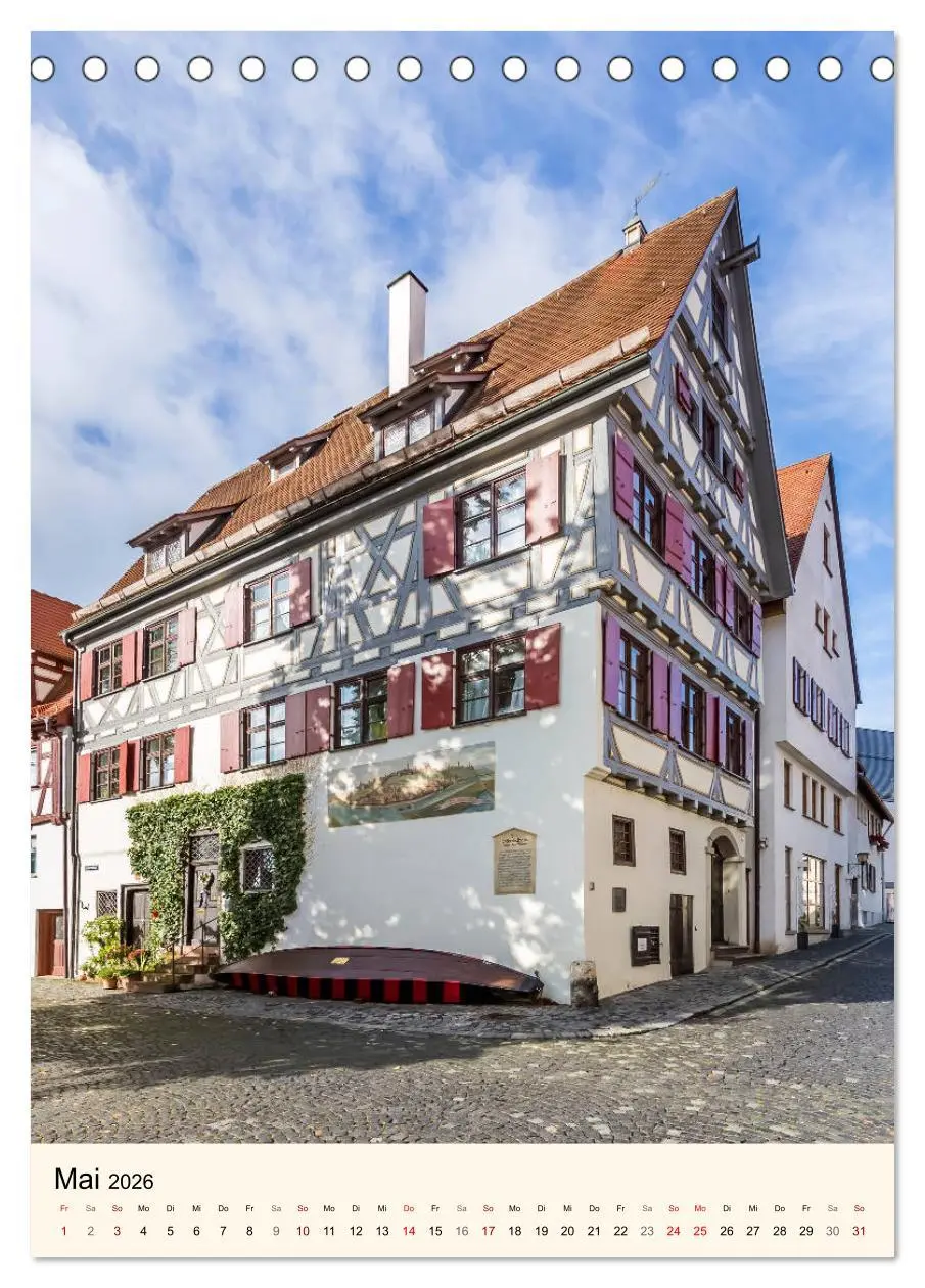Bild: 9783516384123 | ULM Sehenswerte Orte (Tischkalender 2026 DIN A5 hoch), CALVENDO...