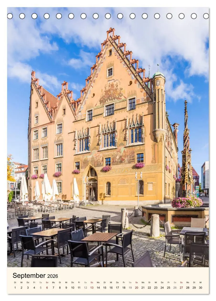 Bild: 9783516384123 | ULM Sehenswerte Orte (Tischkalender 2026 DIN A5 hoch), CALVENDO...