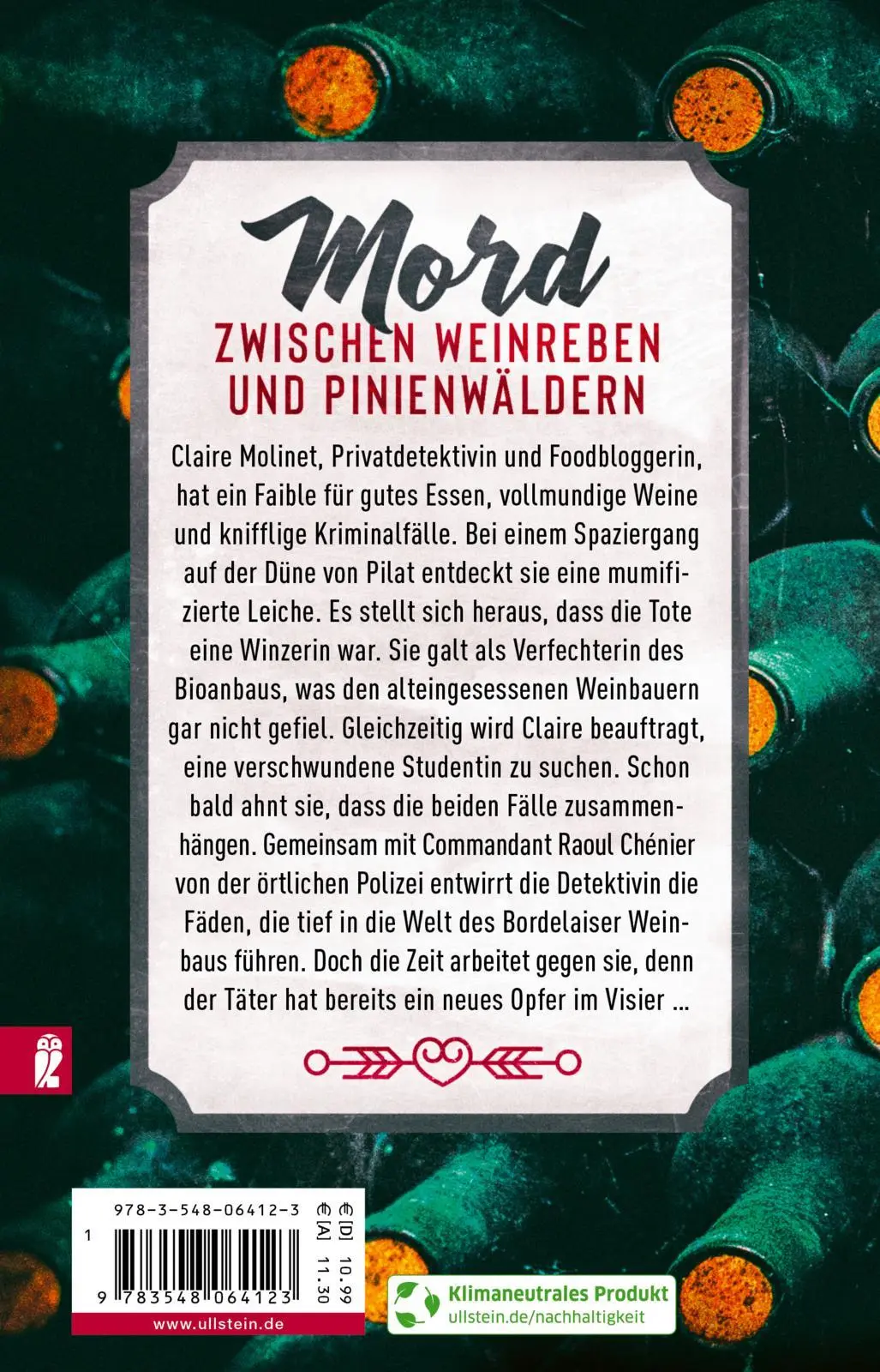 Rückseite: 9783548064123 | Mord au Vin | Sandrine Albert | Taschenbuch | Claire Molinet ermittelt