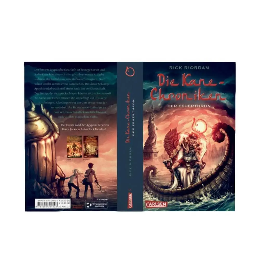 Bild: 9783551314123 | Die Kane-Chroniken 02: Der Feuerthron | Rick Riordan | Taschenbuch