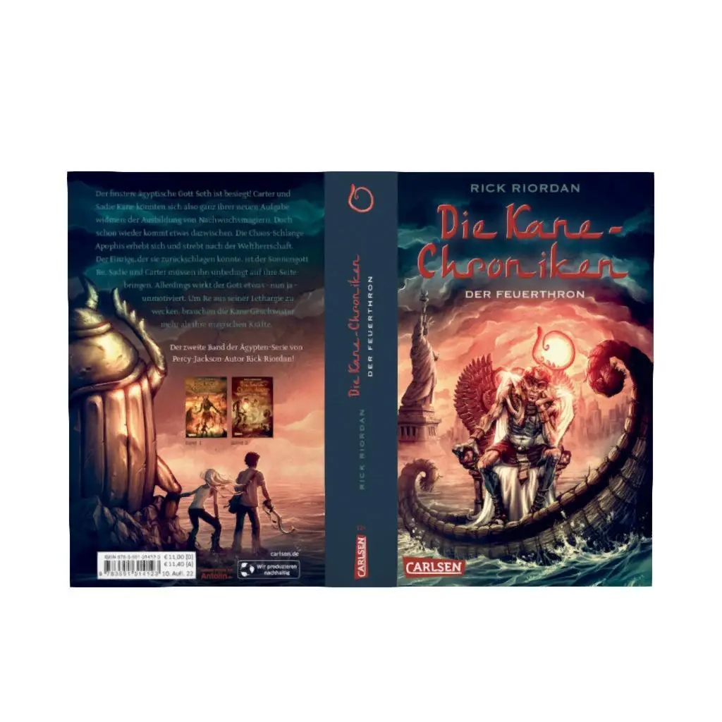 Bild: 9783551314123 | Die Kane-Chroniken 02: Der Feuerthron | Rick Riordan | Taschenbuch