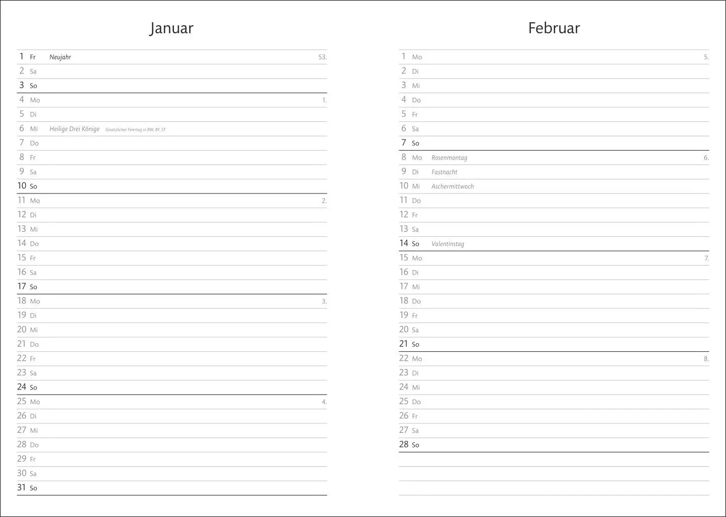 Bild: 9783756414123 | Kalenderbuch A6 gelb 2026 | Buch | Bürokalender Heye | 152 S. | 2026