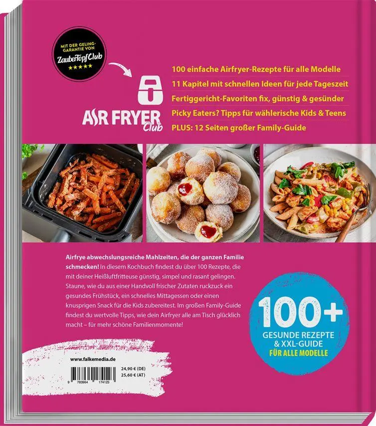 Bild: 9783964174123 | AIR FRYER 100 x Familie | Redaktion Air Fryer | Buch | 260 S. | 2026