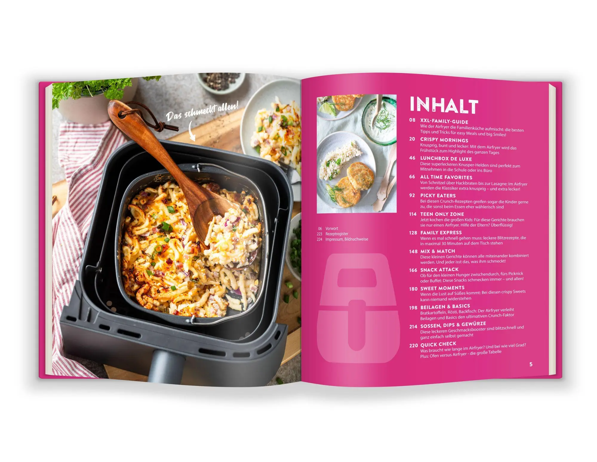 Bild: 9783964174123 | AIR FRYER 100 x Familie | Redaktion Air Fryer | Buch | 260 S. | 2026