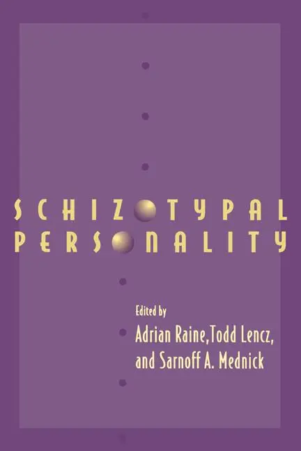 Cover: 9780521454223 | Schizotypal Personality | A. Raine (u. a.) | Buch | Englisch | 2004