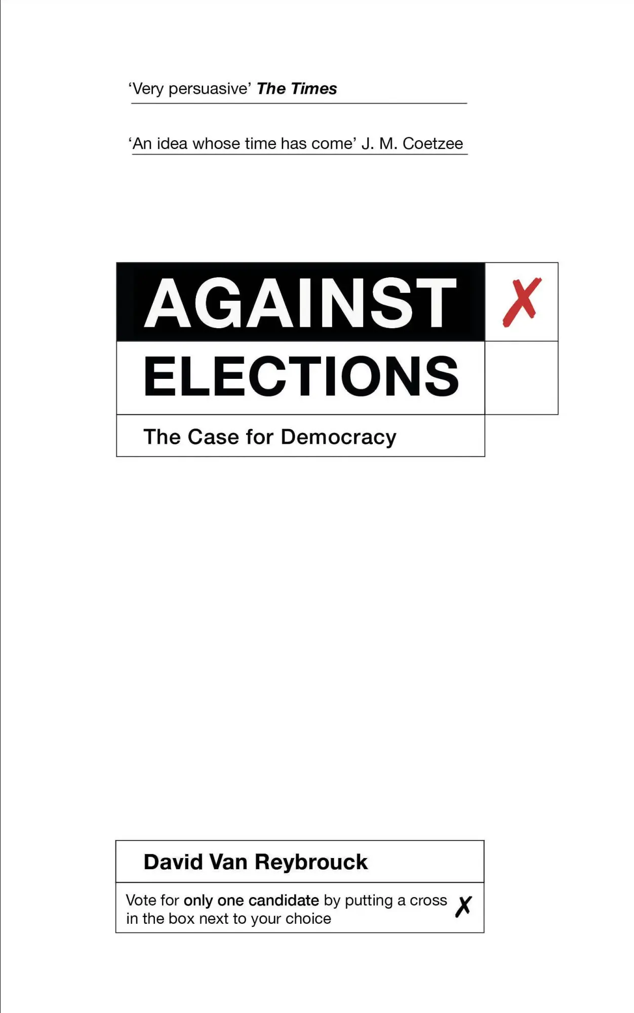 Vintage Publishing Against Elections