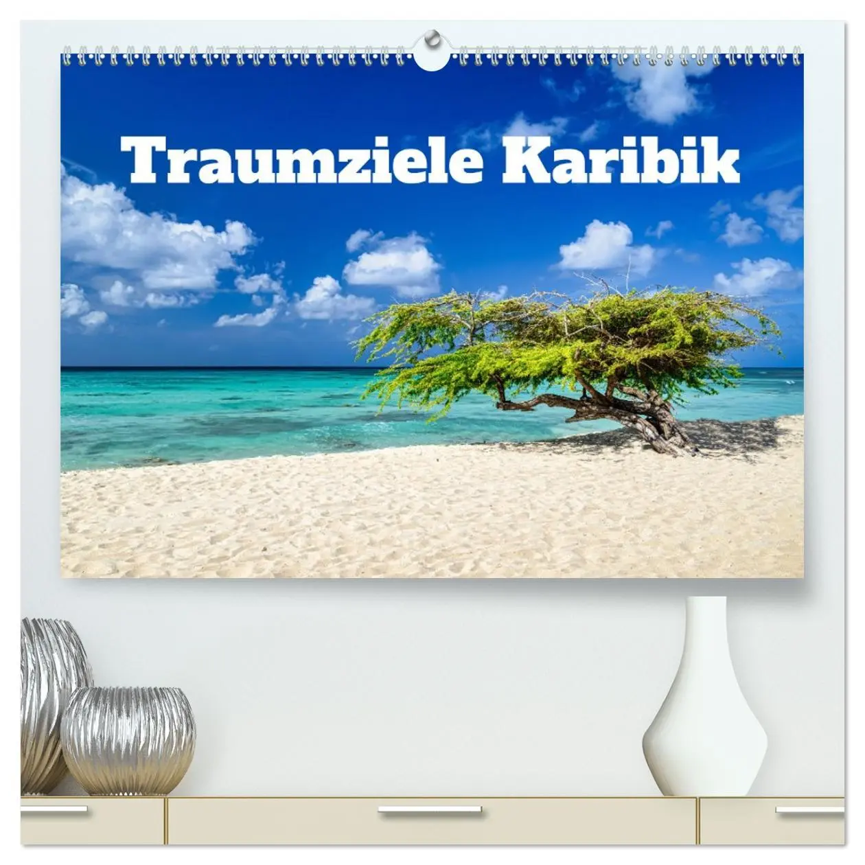 Cover: 9783457354223 | Traumziele Karibik (hochwertiger Premium Wandkalender 2026 DIN A2...