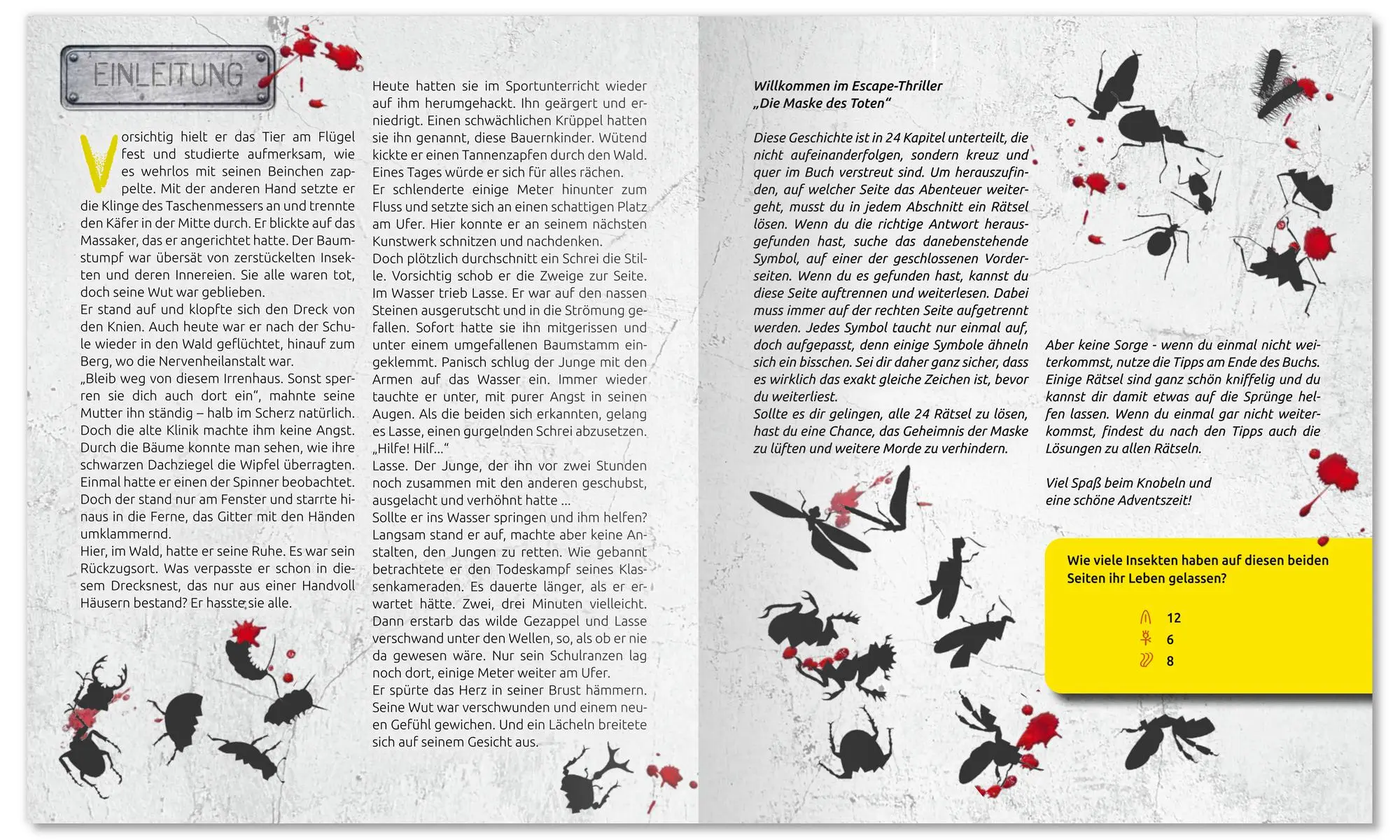 Bild: 9783780614223 | Escape-Adventskalender - Die Maske des Toten | Andreas Uhlenbrock