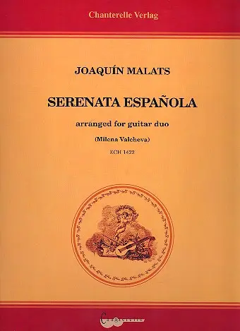 Cover: 9790204714223 | Serenata española for 2 guitars score and part | Joaquin Malats