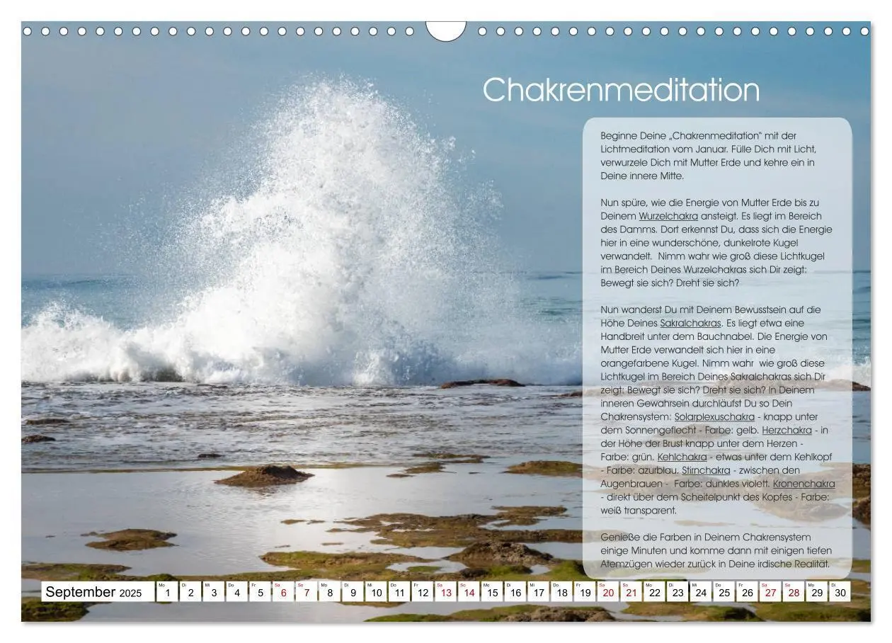 Bild: 9783435184323 | Meditation - Ein Kalender zum Mitmachen (Wandkalender 2025 DIN A3...
