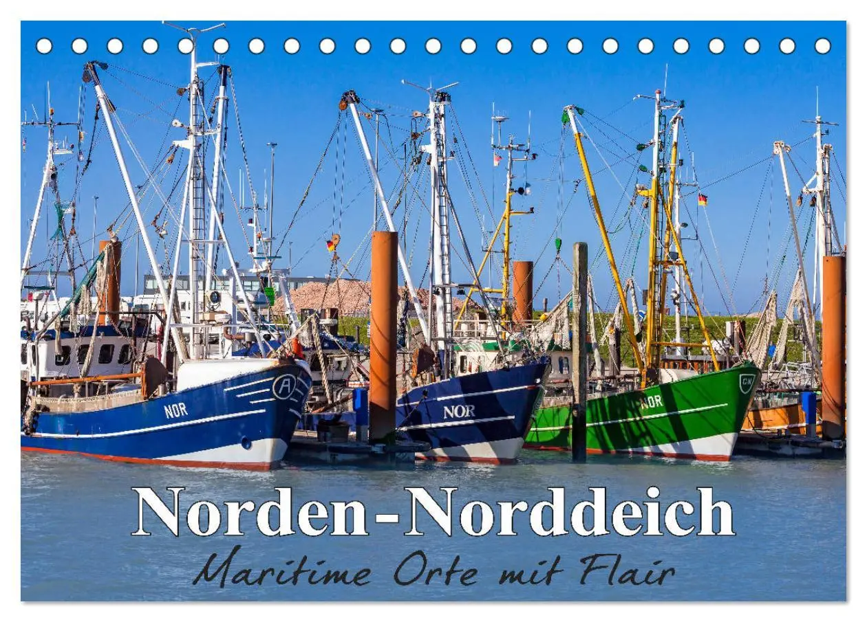 Cover: 9783457964323 | Norden-Norddeich. Maritime Orte mit Flair (Tischkalender 2026 DIN...