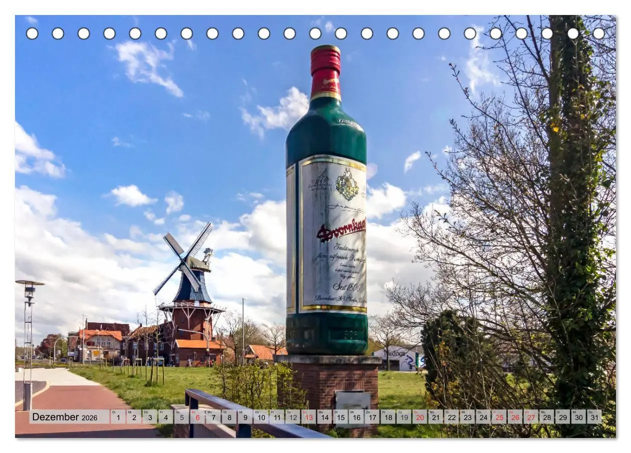 Bild: 9783457964323 | Norden-Norddeich. Maritime Orte mit Flair (Tischkalender 2026 DIN...