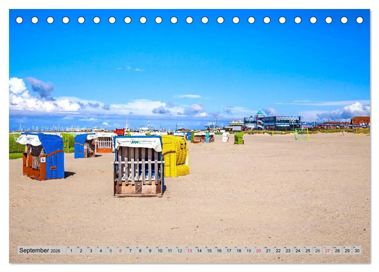 Bild: 9783457964323 | Norden-Norddeich. Maritime Orte mit Flair (Tischkalender 2026 DIN...
