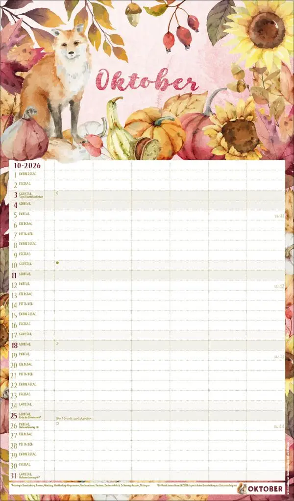 Bild: 9783731884323 | Familienplaner Aquarell 2026 | Verlag Korsch | Kalender | 14 S. | 2027