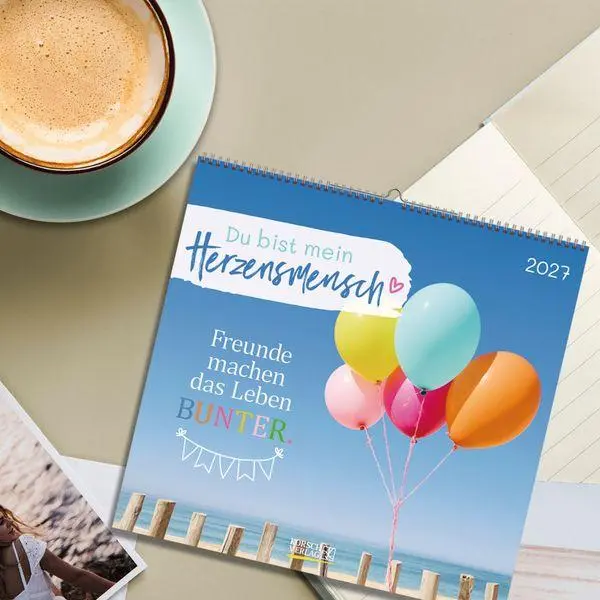 Bild: 9783819304323 | Du bist mein Herzensmensch 2027 | Verlag Korsch | Kalender | 1 S.