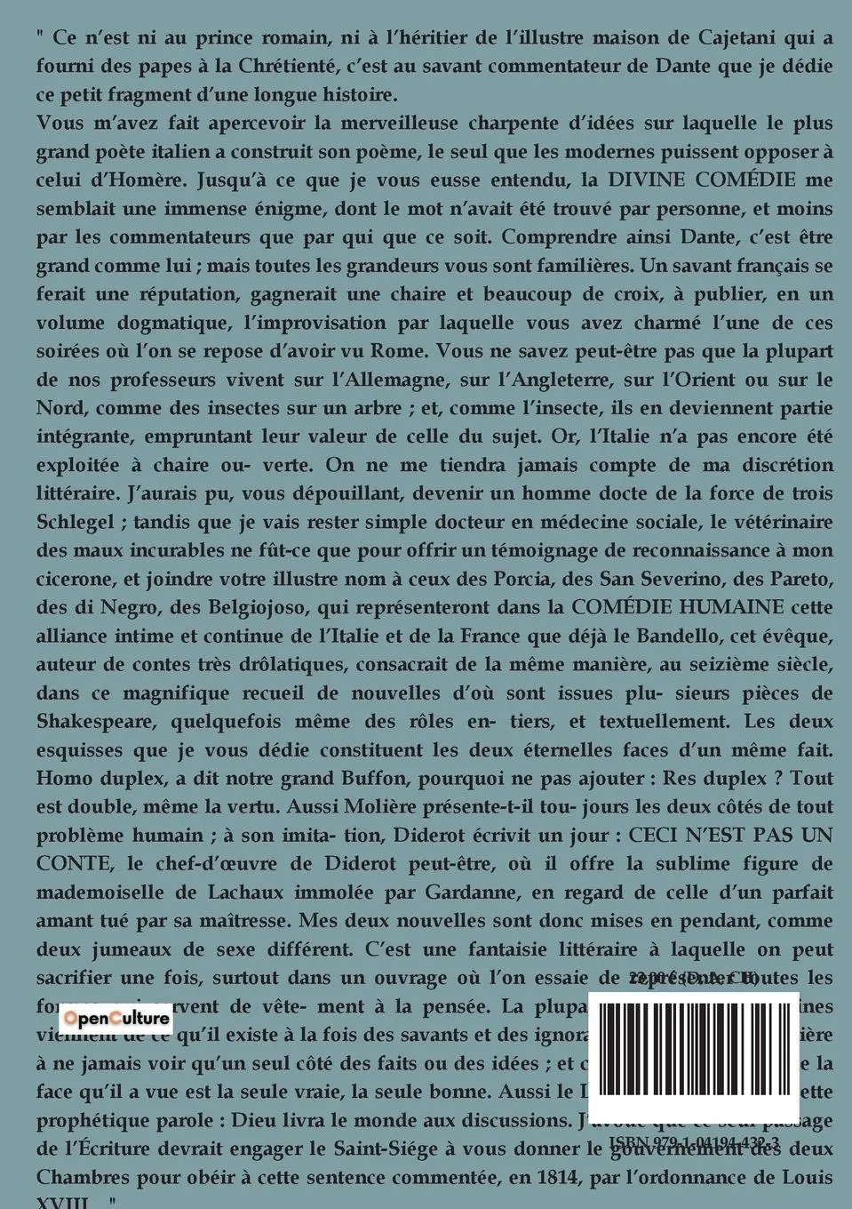 Rückseite: 9791041944323 | Le cousin Pons | Honoré de Balzac | Taschenbuch | Französisch | 2023