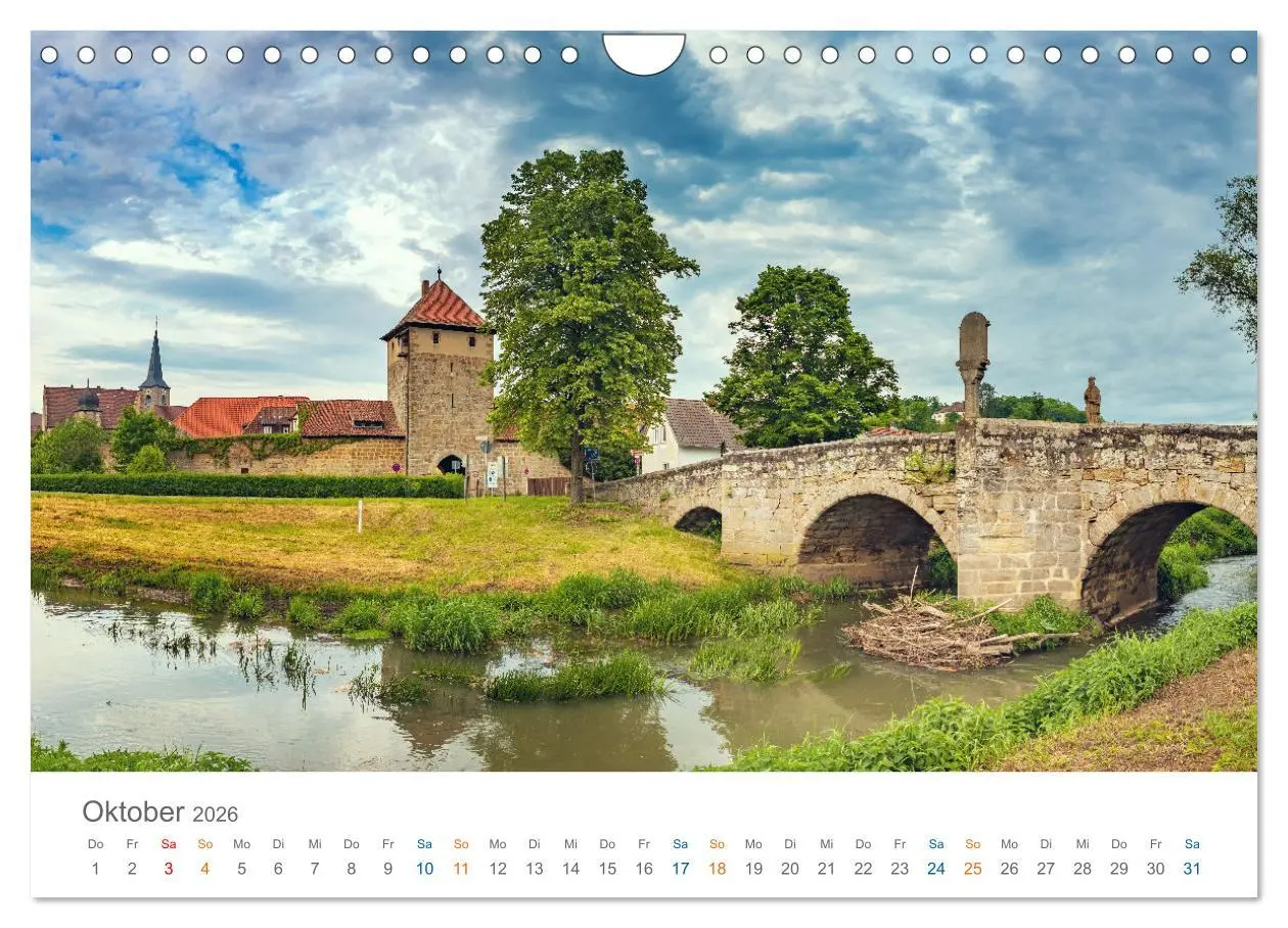 Bild: 9783457334423 | Oberfranken - Bayerns Norden (Wandkalender 2026 DIN A4 quer),...