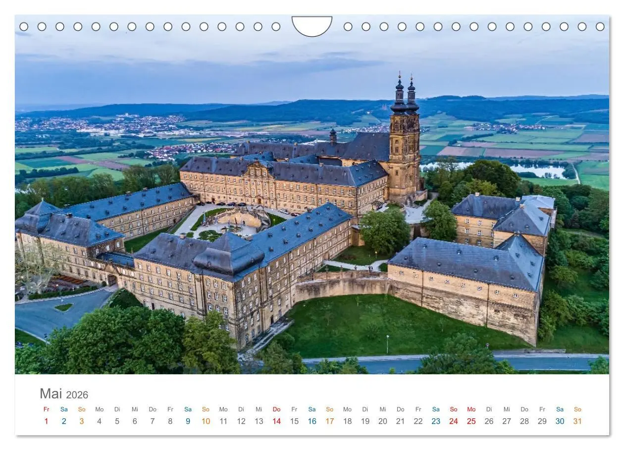 Bild: 9783457334423 | Oberfranken - Bayerns Norden (Wandkalender 2026 DIN A4 quer),...