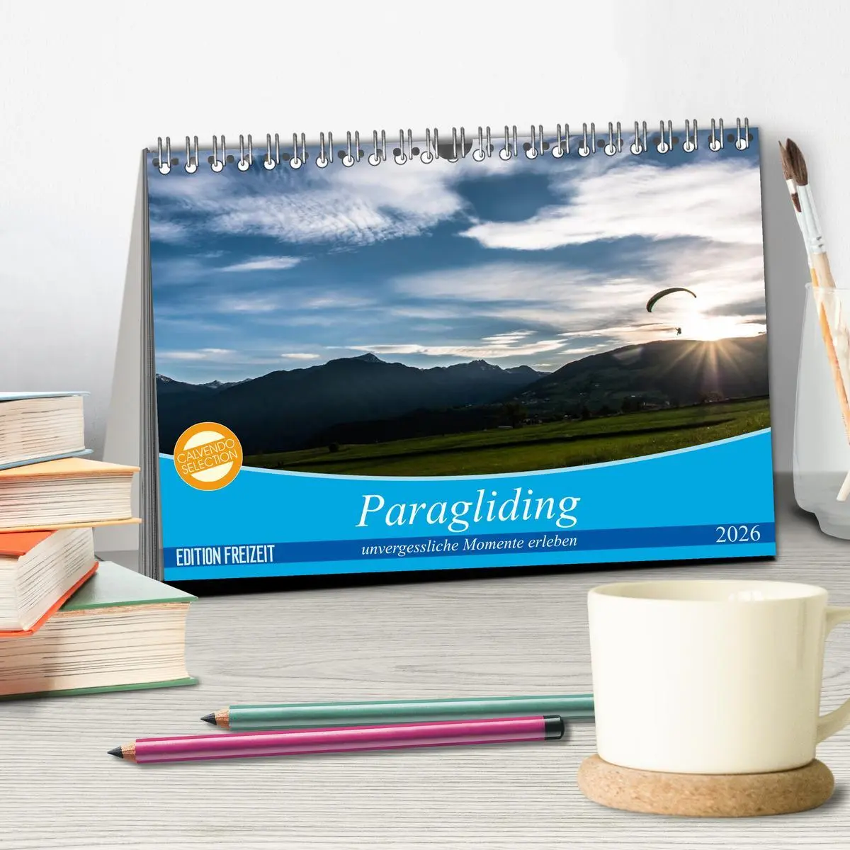 Bild: 9783457884423 | Paragliding - unvergessliche Momente erleben (Tischkalender 2026...