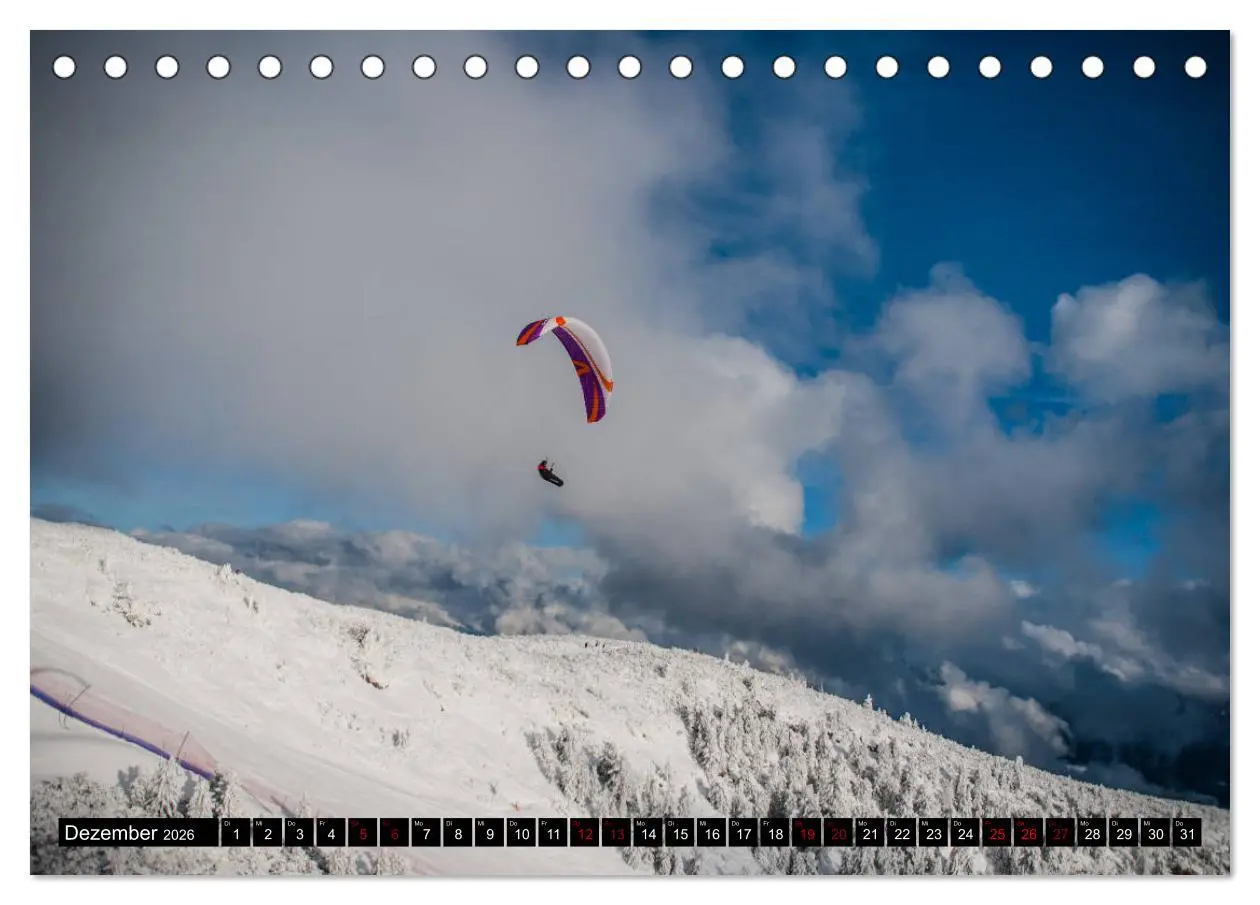 Bild: 9783457884423 | Paragliding - unvergessliche Momente erleben (Tischkalender 2026...