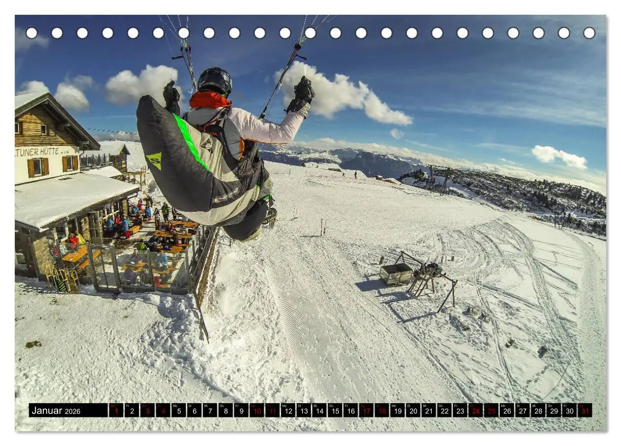 Bild: 9783457884423 | Paragliding - unvergessliche Momente erleben (Tischkalender 2026...