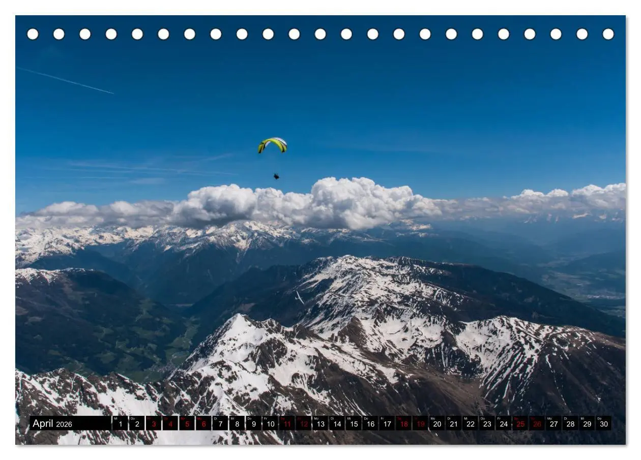 Bild: 9783457884423 | Paragliding - unvergessliche Momente erleben (Tischkalender 2026...