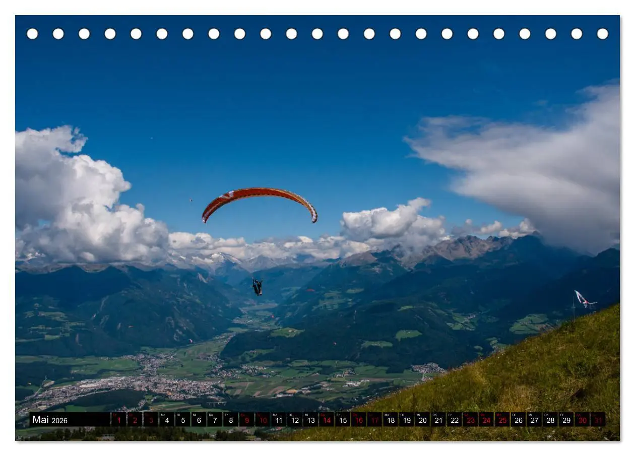 Bild: 9783457884423 | Paragliding - unvergessliche Momente erleben (Tischkalender 2026...