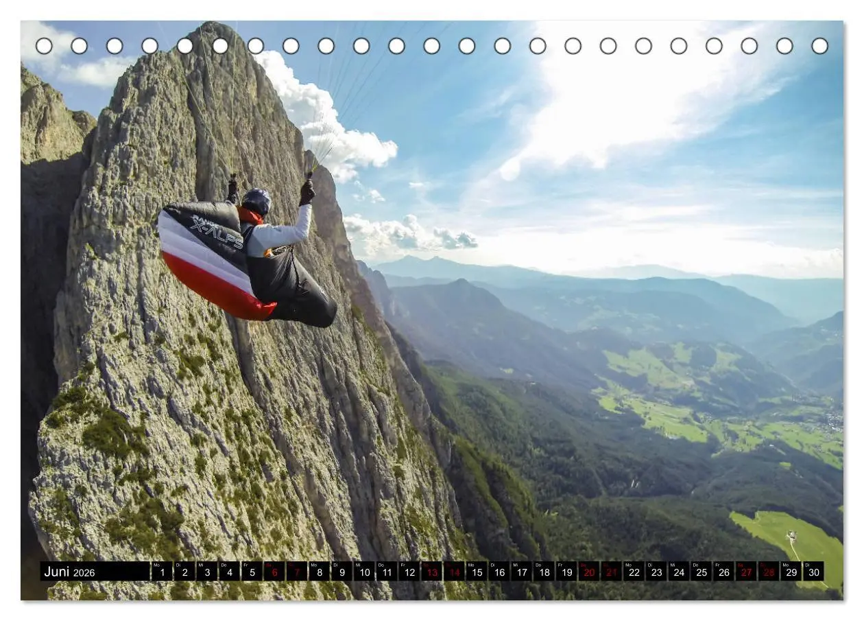 Bild: 9783457884423 | Paragliding - unvergessliche Momente erleben (Tischkalender 2026...