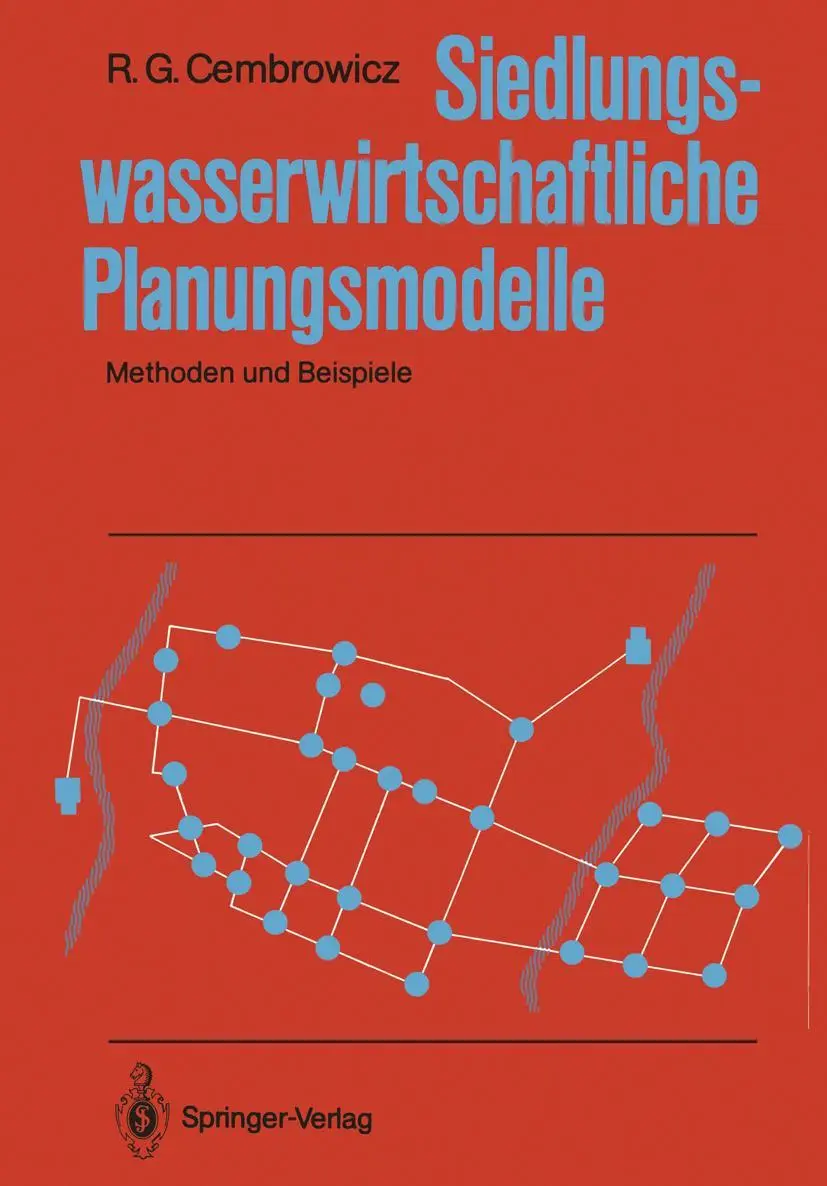 Cover: 9783540184423 | Siedlungswasserwirtschaftliche Planungsmodelle | Ralf G. Cembrowicz