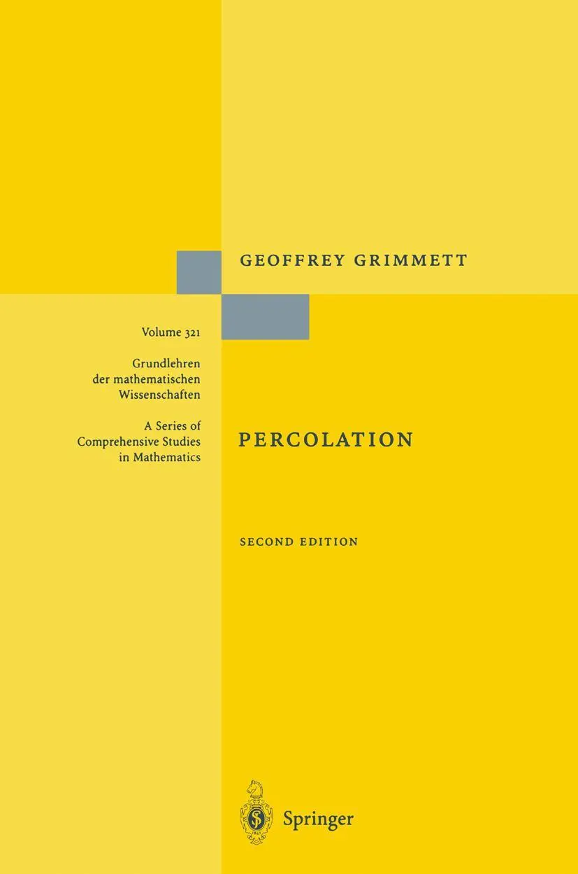 Cover: 9783642084423 | Percolation | Geoffrey R. Grimmett | Taschenbuch | xiii | Englisch