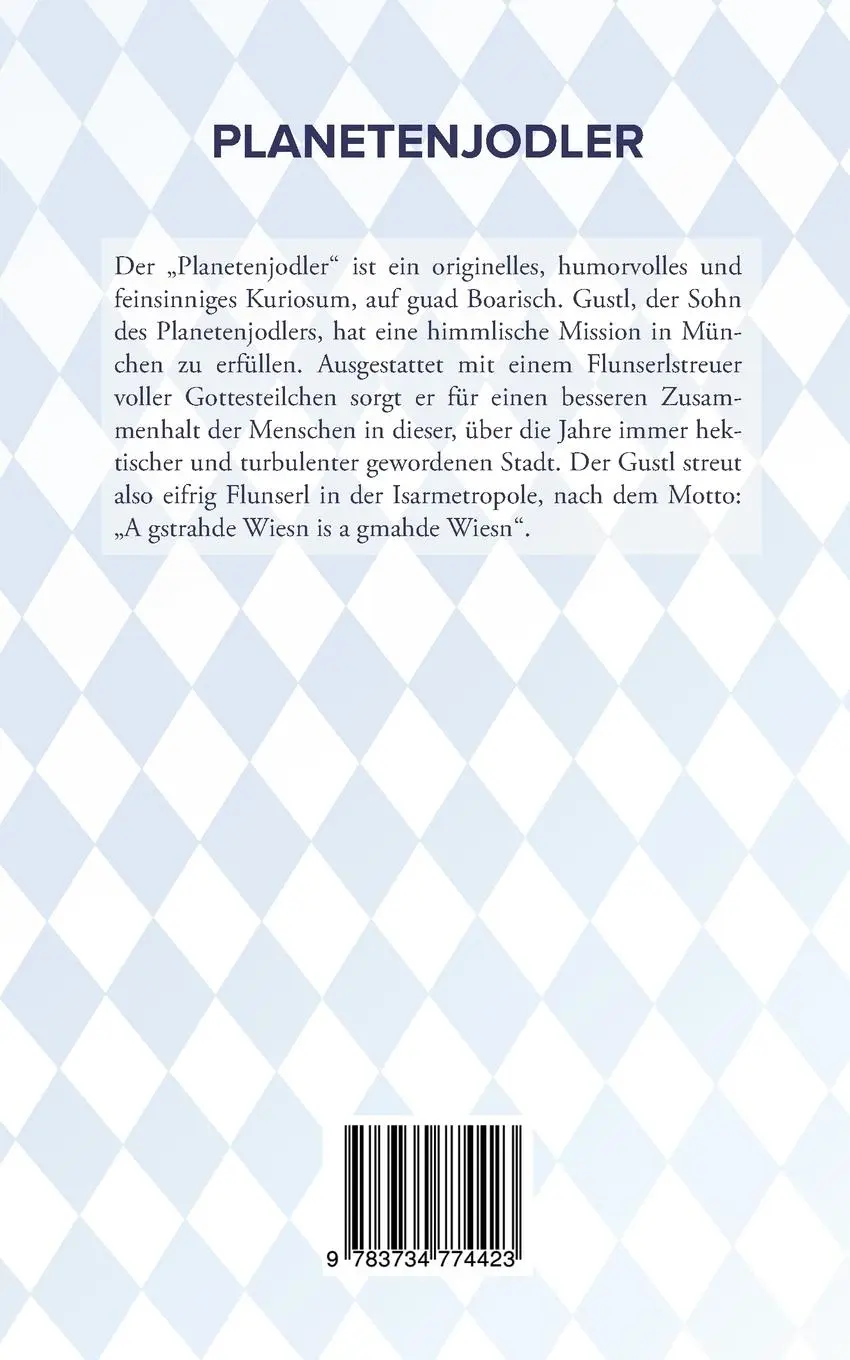 Rückseite: 9783734774423 | Planetenjodler | Himmlische Mission in München | Peter Vogel | Buch