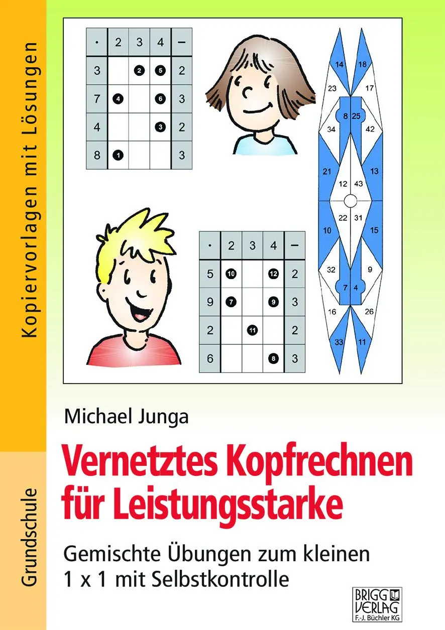 Cover: 9783956604423 | Vernetztes Kopfrechnen für Leistungsstarke (kleines 1x1) | Junga