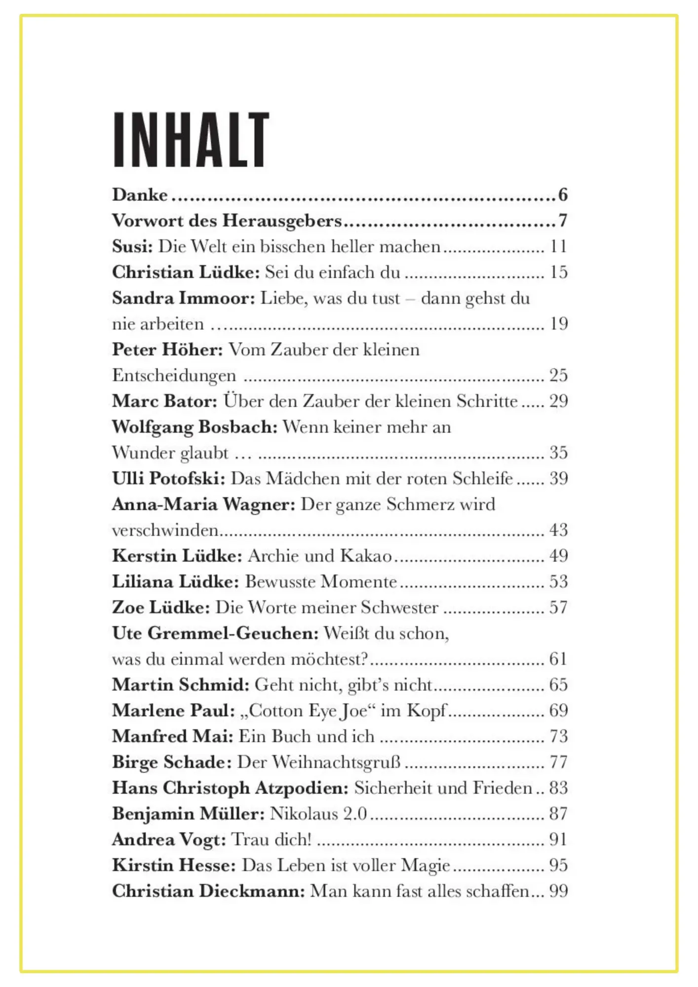 Bild: 9783965204423 | Magische Lebensmomente | Christian Lüdke | Taschenbuch | 216 S. | 2025