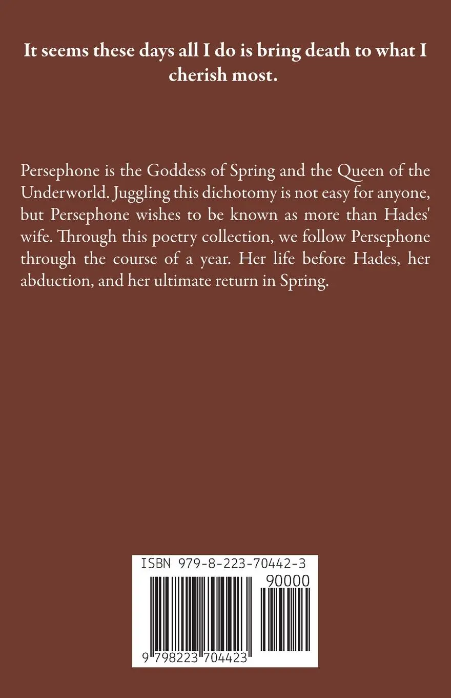 Rückseite: 9798223704423 | From Persephone, With Love | Emily Brandt | Taschenbuch | Englisch