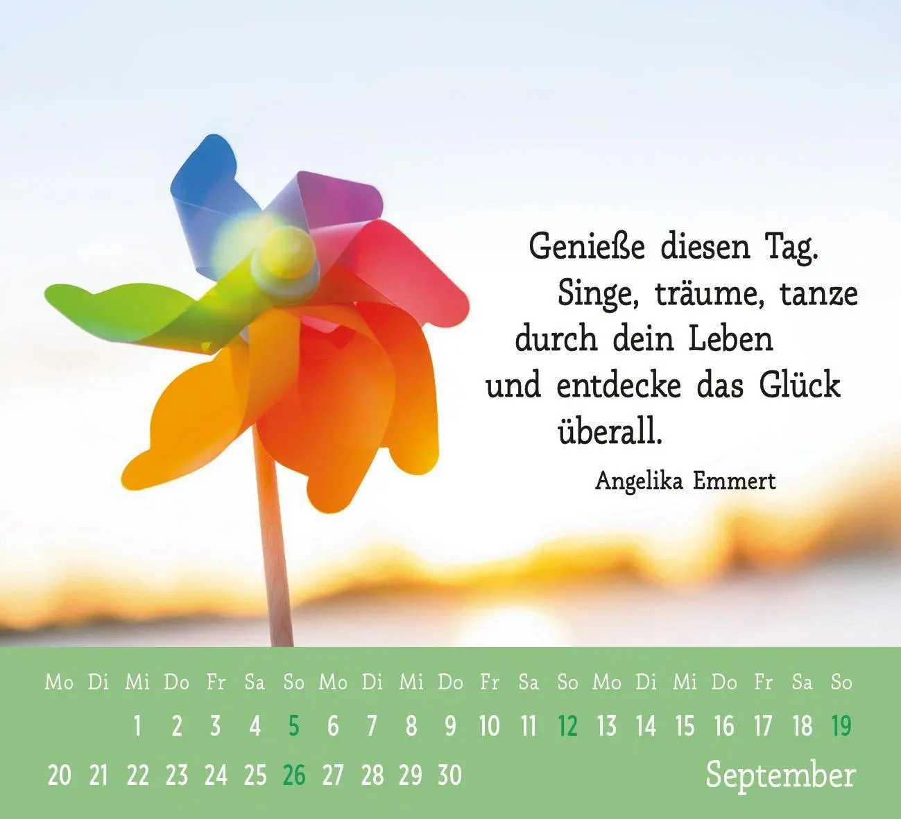 Bild: 4036442014523 | Mini-Kalender 2027: Der kleine Glückskalender | Groh Verlag | Kalender
