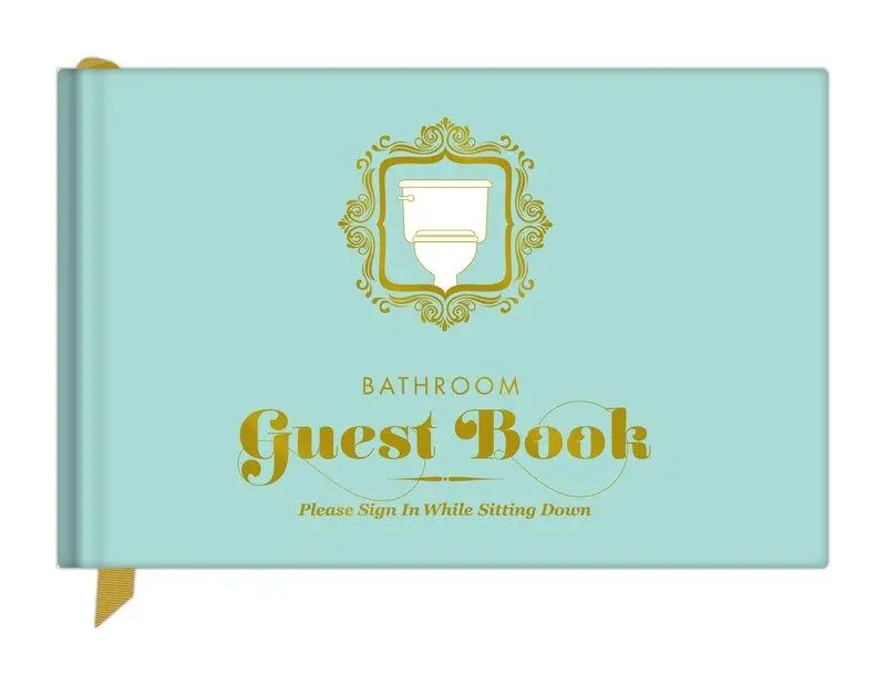 Cover: 9781601064523 | Bathroom Guest Book | Please Sign in While Sitting Down | Buch | 2013