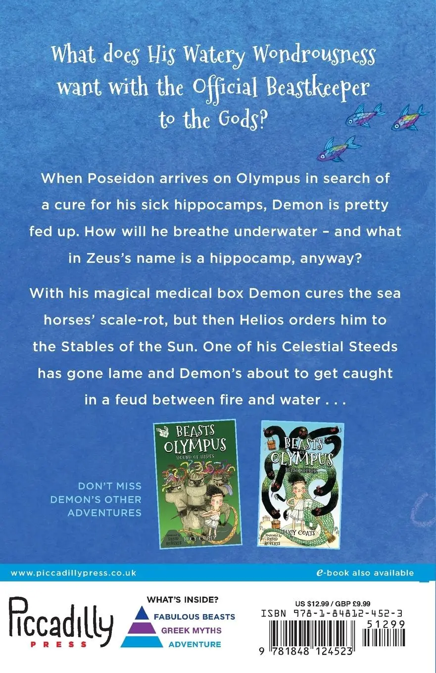 Rückseite: 9781848124523 | Beasts of Olympus 3 | Steeds of the Gods | Lucy Coats | Taschenbuch